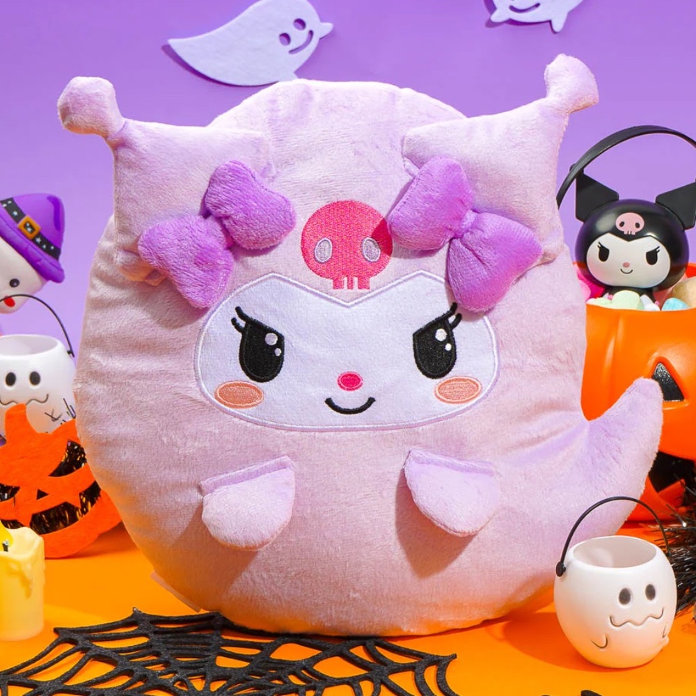 Sanrio Japan Kuromi Halloween Spooky Night Purple Ghost Plush BRAND NEW